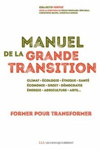 Couverture d’ouvrage : Manuel de la grande transition